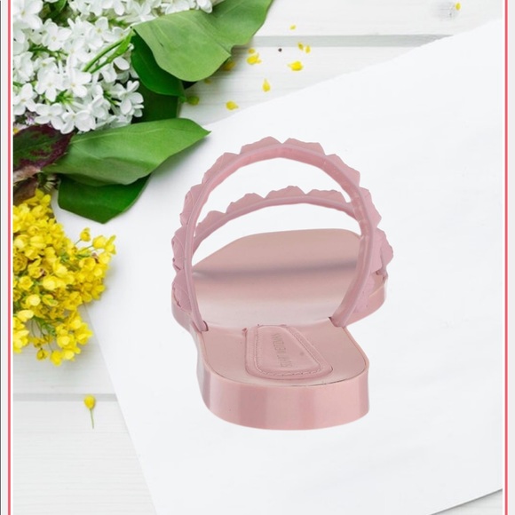 Stuart Weitzman Rosita Slide Rubber Sandal - Picture 5 of 8